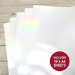 Rainbow Finish Adorable Scorable - Prism White