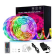 RGB 5050 LED Light Strip Color changing LED Strip Light with Remote Controller 20 meters Long 44keys Controller