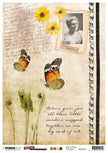 Just Lou Rice Paper Butterfly Collection 210x297mm nr.24