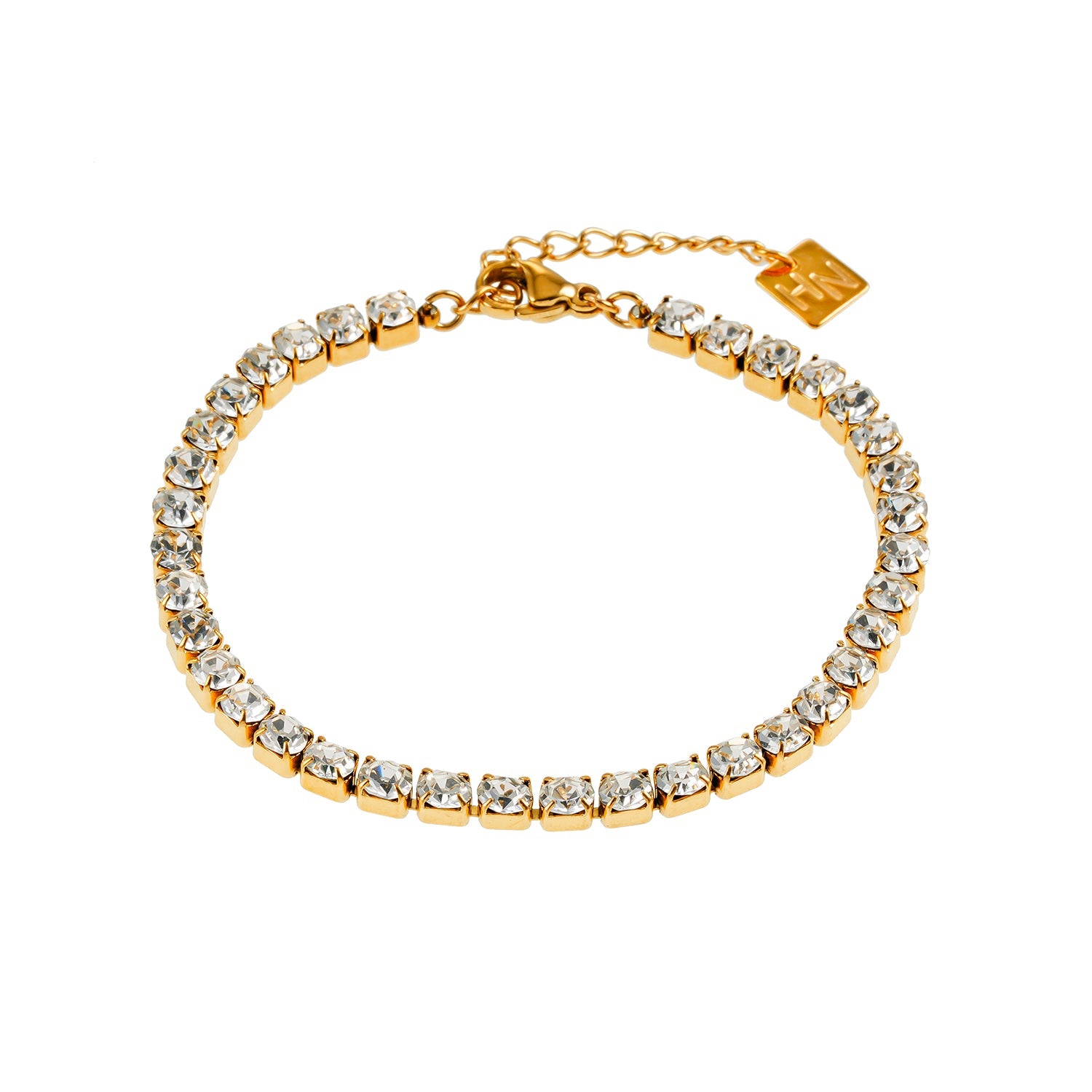 RITMO Gold : Bracelet Tennis Classique – Élégance intemporelle pour toutes les occasions