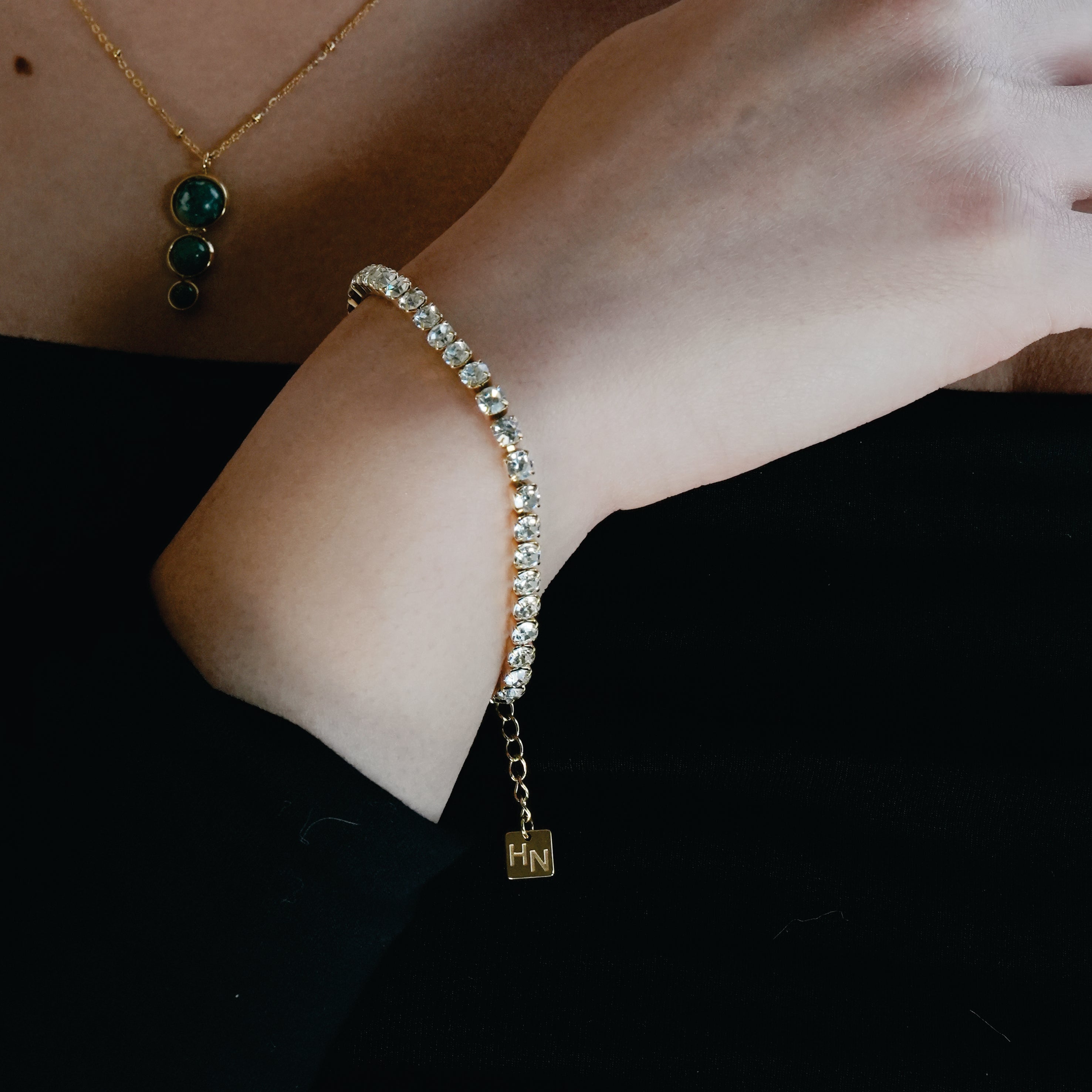 RITMO Gold : Bracelet Tennis Classique – Élégance intemporelle pour toutes les occasions