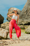 Bone Tie Dye Bali Pants - Pink