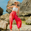 Bone Tie Dye Bali Pants - Pink