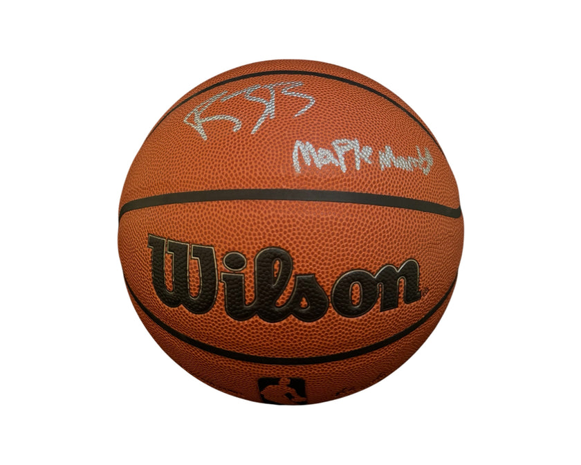 RJ Barrett Autographed Wilson NBA I/O Basketball Inscribed 