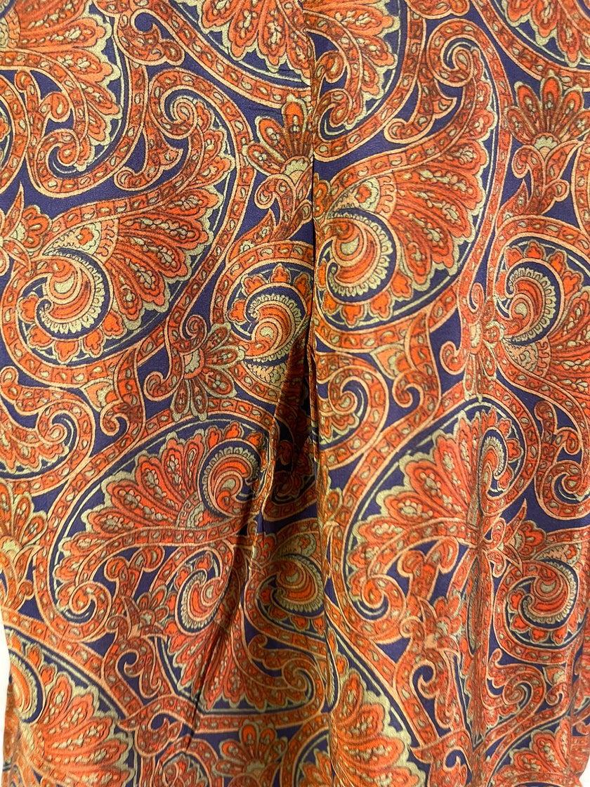 PRC6054 Avatar Pure Silk Self Pocket Tunic Dress