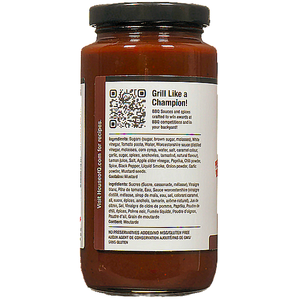 House Of Q Rock’n Red 2.0 BBQ Sauce - 375 ml