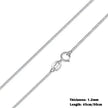 Timeless Elegance: 925 Sterling Silver Adjustable Necklace Chain For Women