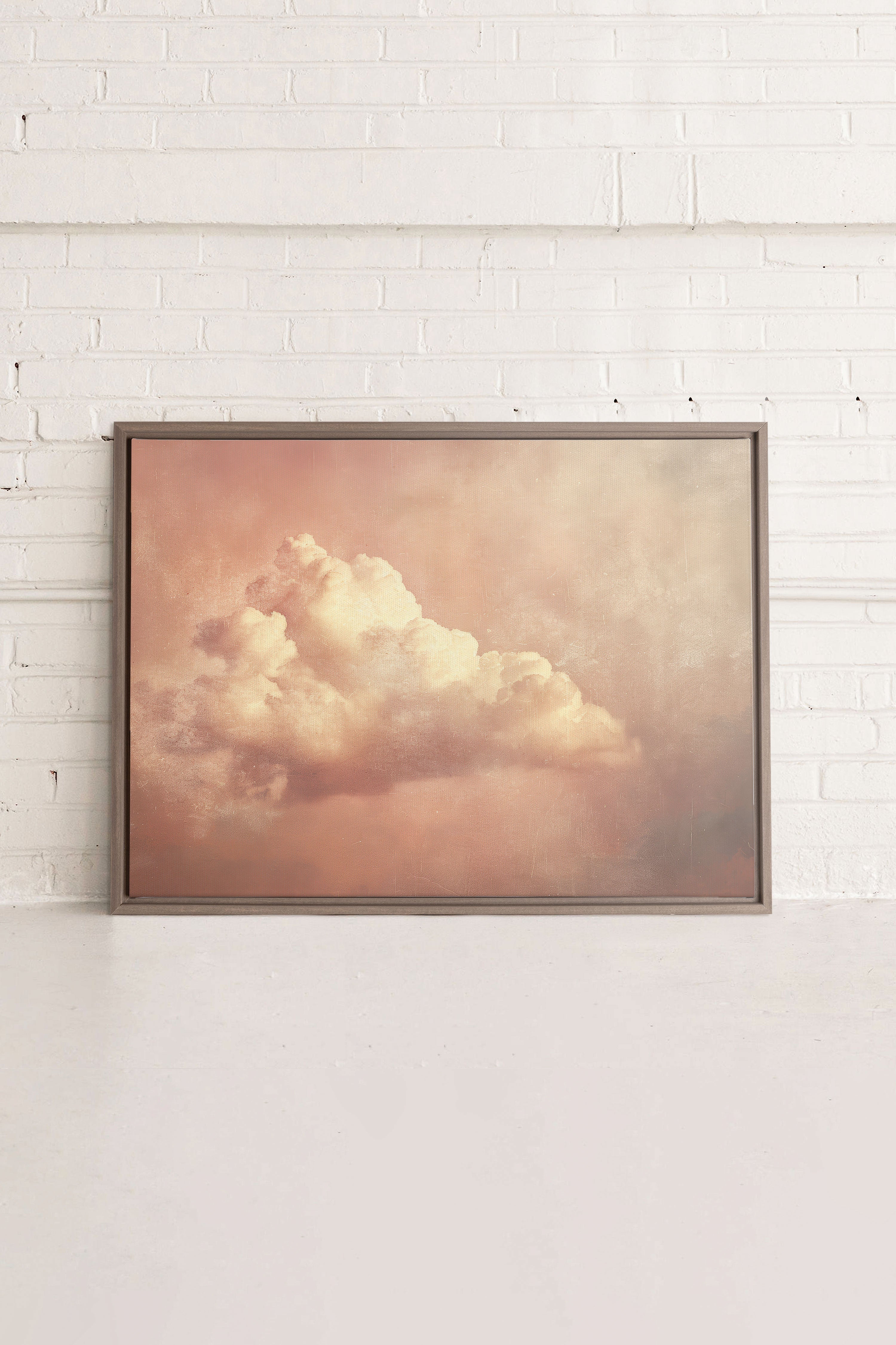 ROSE MIST, Oeuvre sur toile étirée