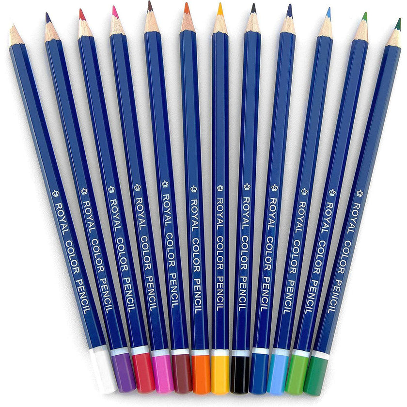 ROYAL - 12pc Color Pencil Set