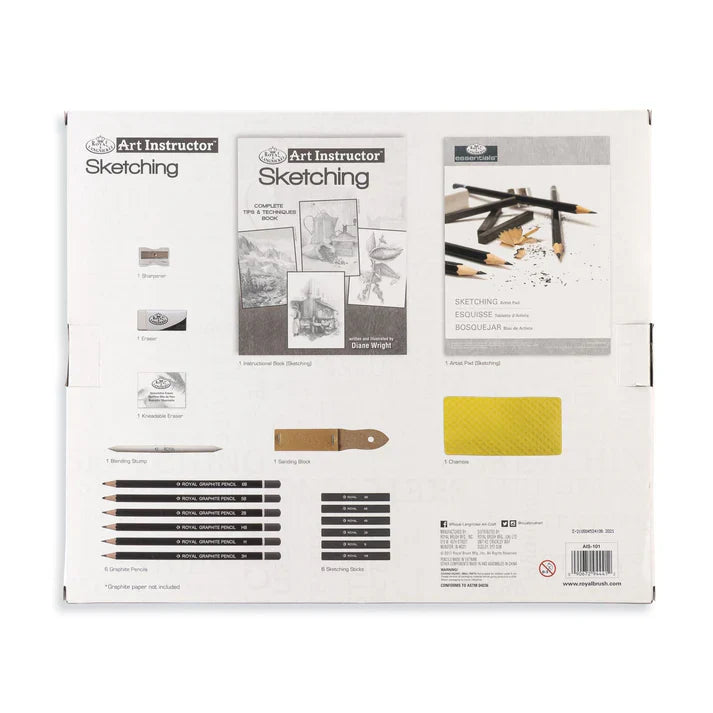 ROYAL - Artinstructor Sketching Set