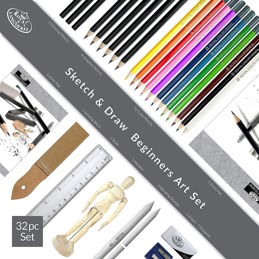 ROYAL - Beginner Art Set - Sketch and Draw