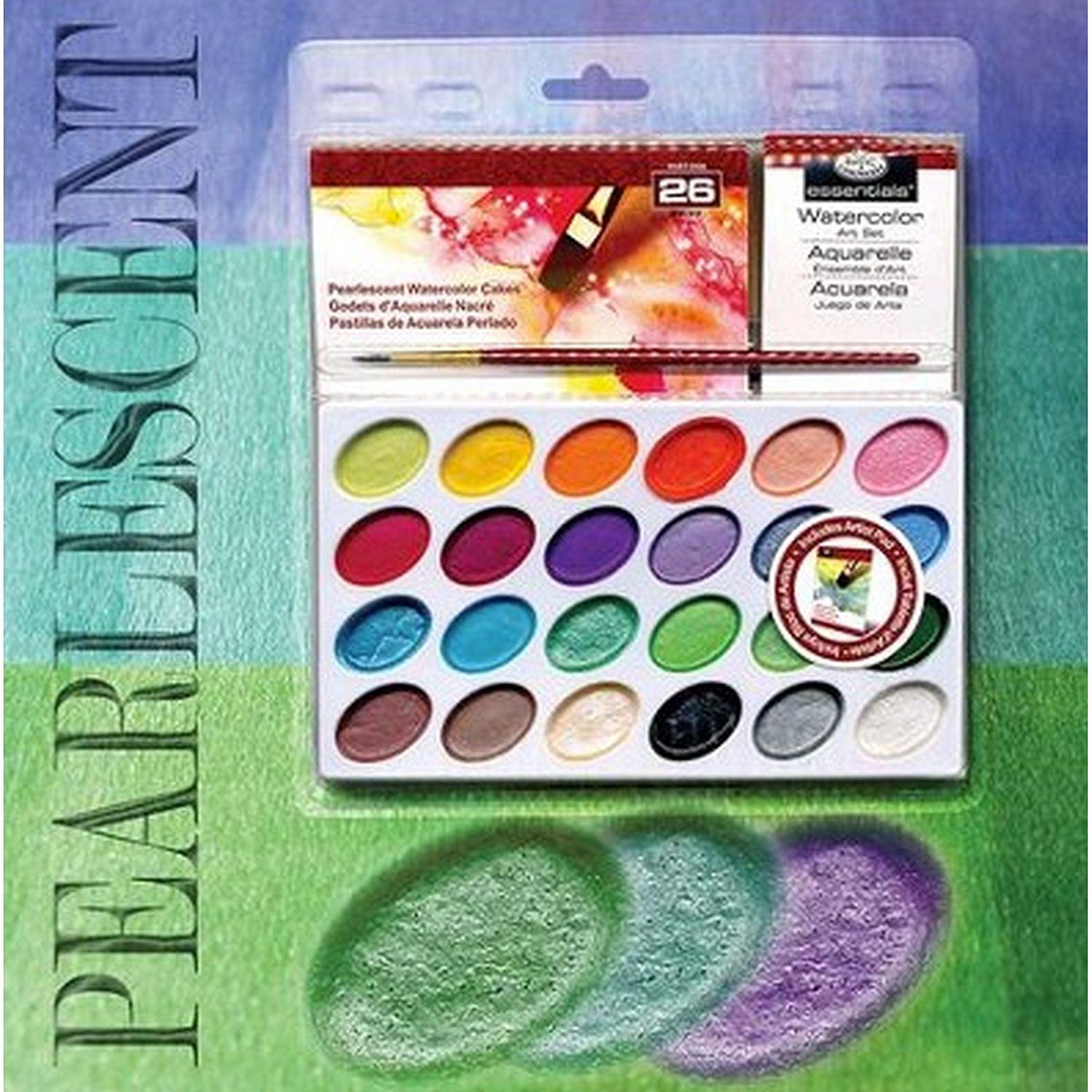 ROYAL - Clamshell - Pearlescent Watercolor Cakes