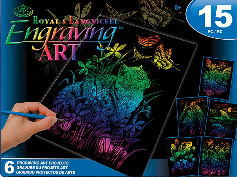 ROYAL - Coffret d'activités EGRVart - Animaux arc-en-ciel