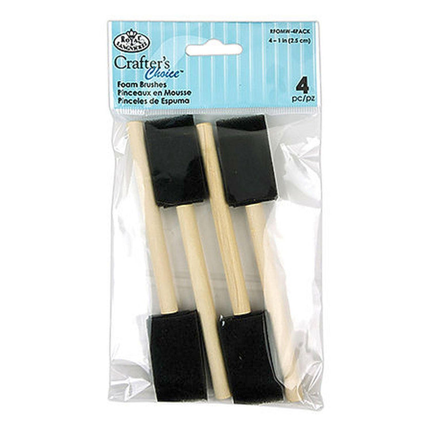 ROYAL - Foam Brushes (4 pc)