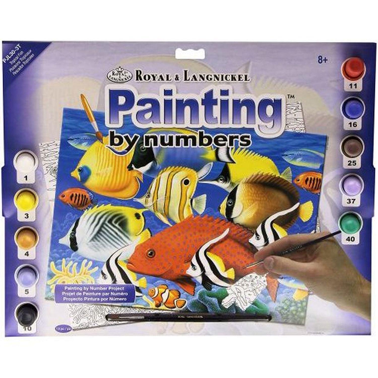 ROYAL - Large PBN Tropical Fish