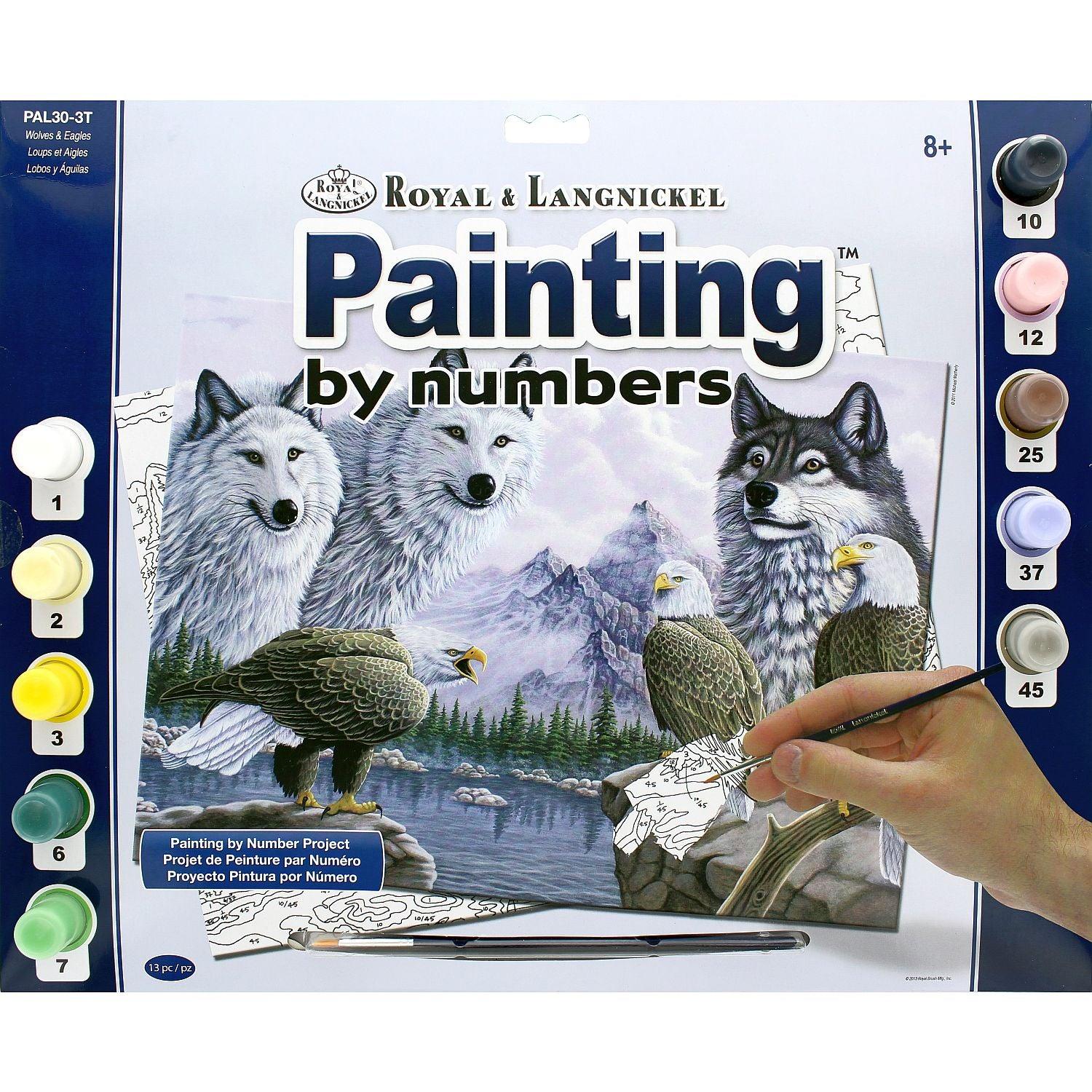 ROYAL - Large PBN Wolves and Eagles