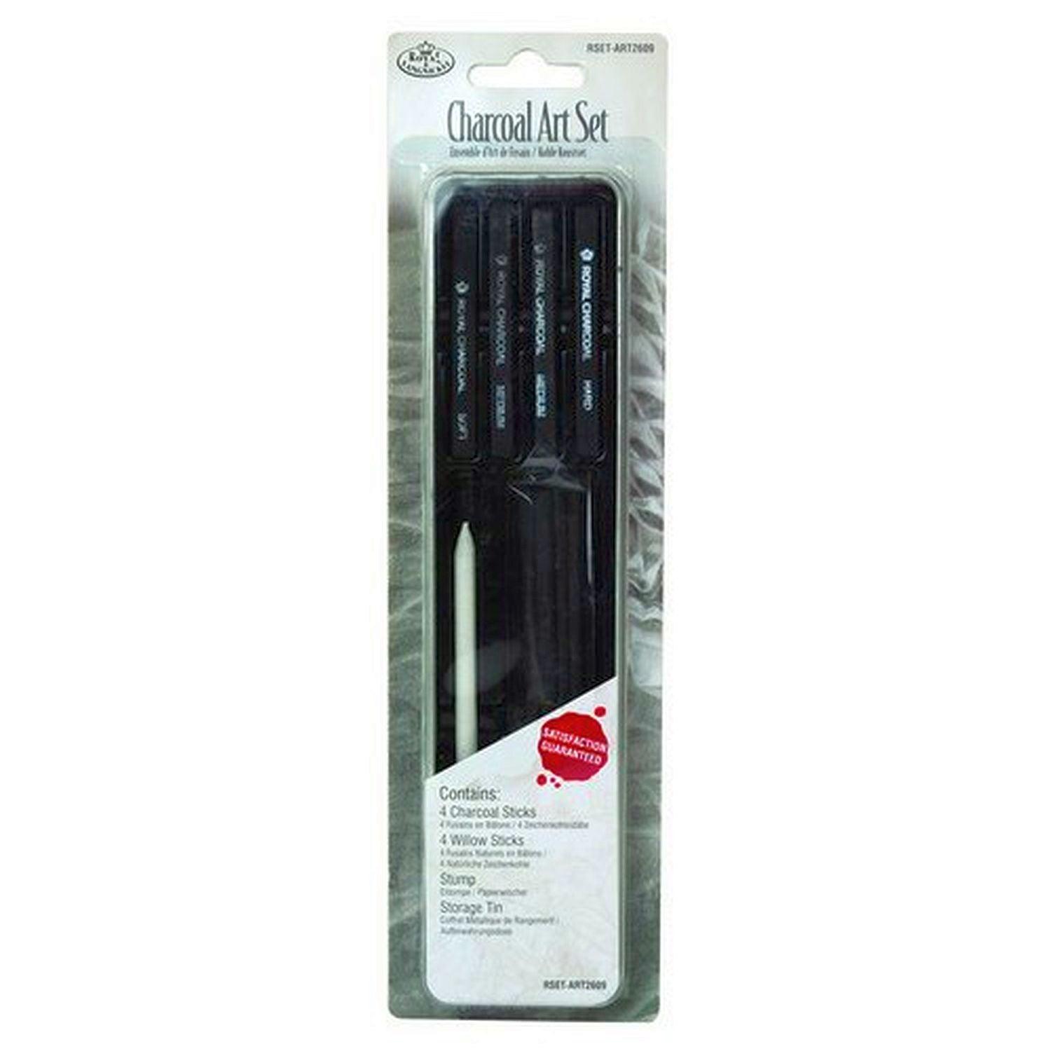 ROYAL - Mini Tin - Charcoal and Willow Sticks