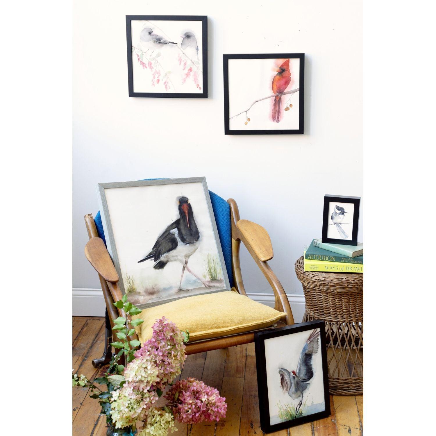 ROYAL - SKBN Chickadees with Winter Berries