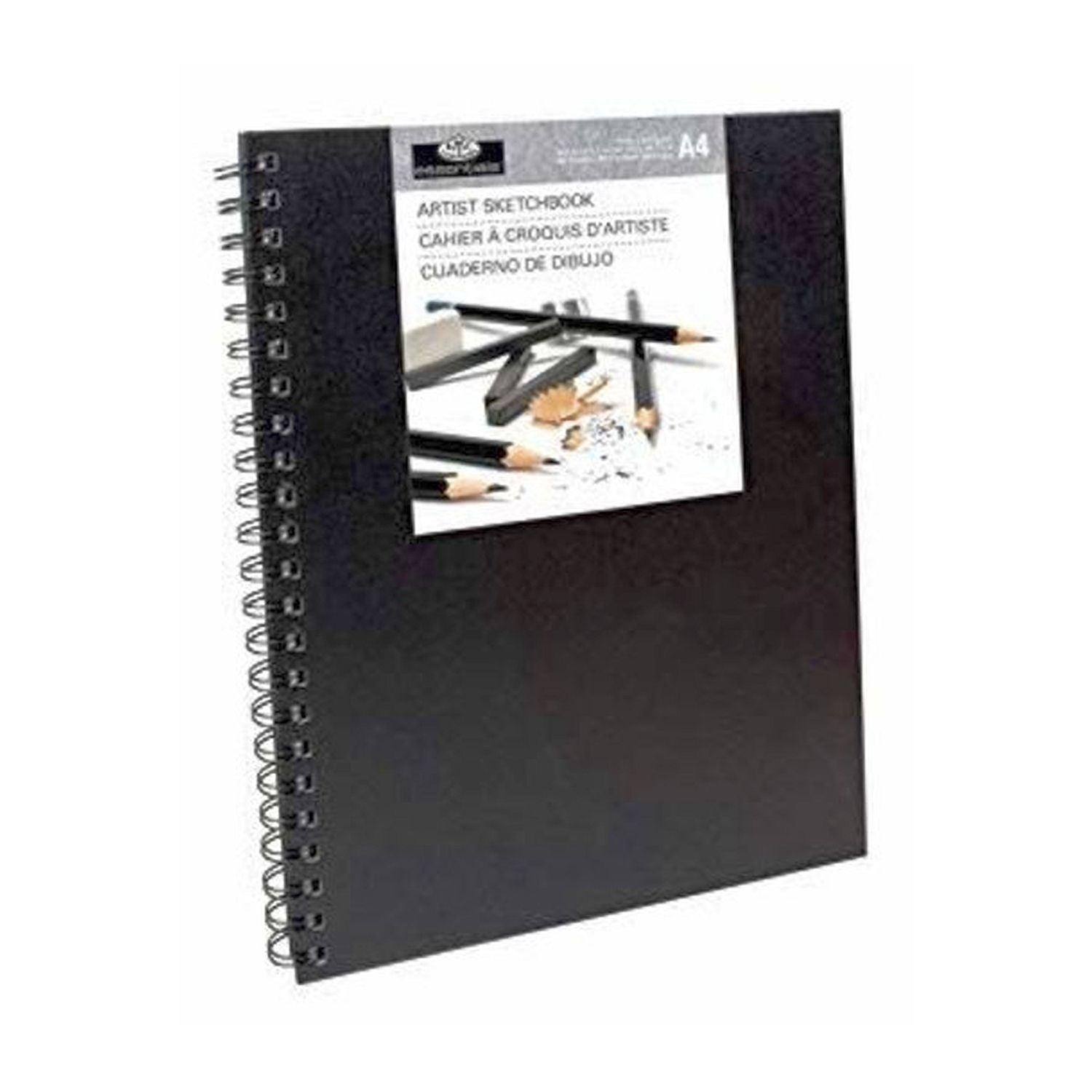 ROYAL - Sketchbook Large - Black Cover