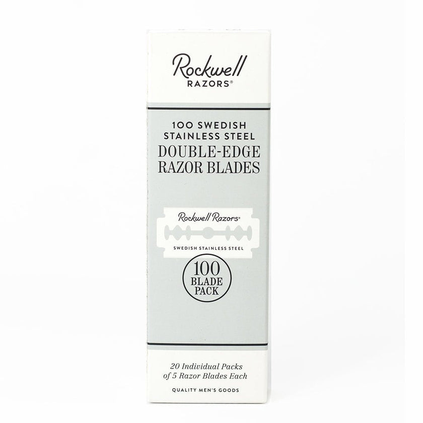 Rockwell Double-Edge Blades - 100-Pack