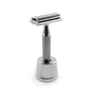 Rockwell Inkwell Razor Stand - White Chrome