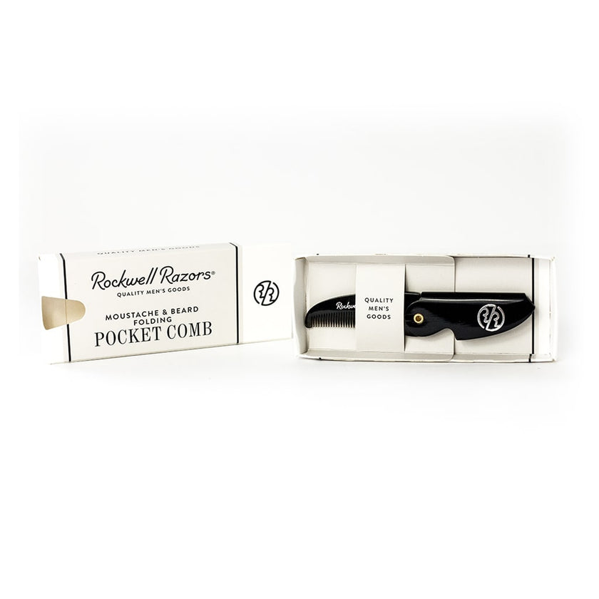 Rockwell Folding Moustache Comb