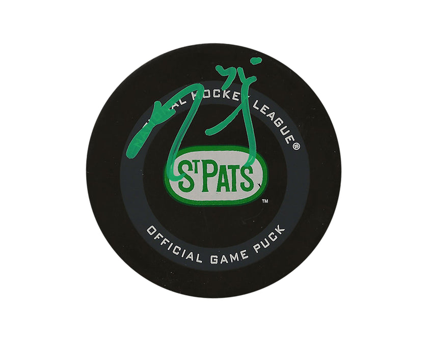 Ryan Reaves Autographed Toronto Maple Leafs St. Pats Official Game Puck