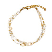 Triple Strand Bracelet With Pearls