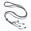 Long Beaded Tassel Necklace