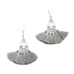 Tear Drop Tassel Earrings