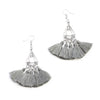 Tear Drop Tassel Earrings