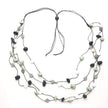 Resin Nugget & Disc Necklace