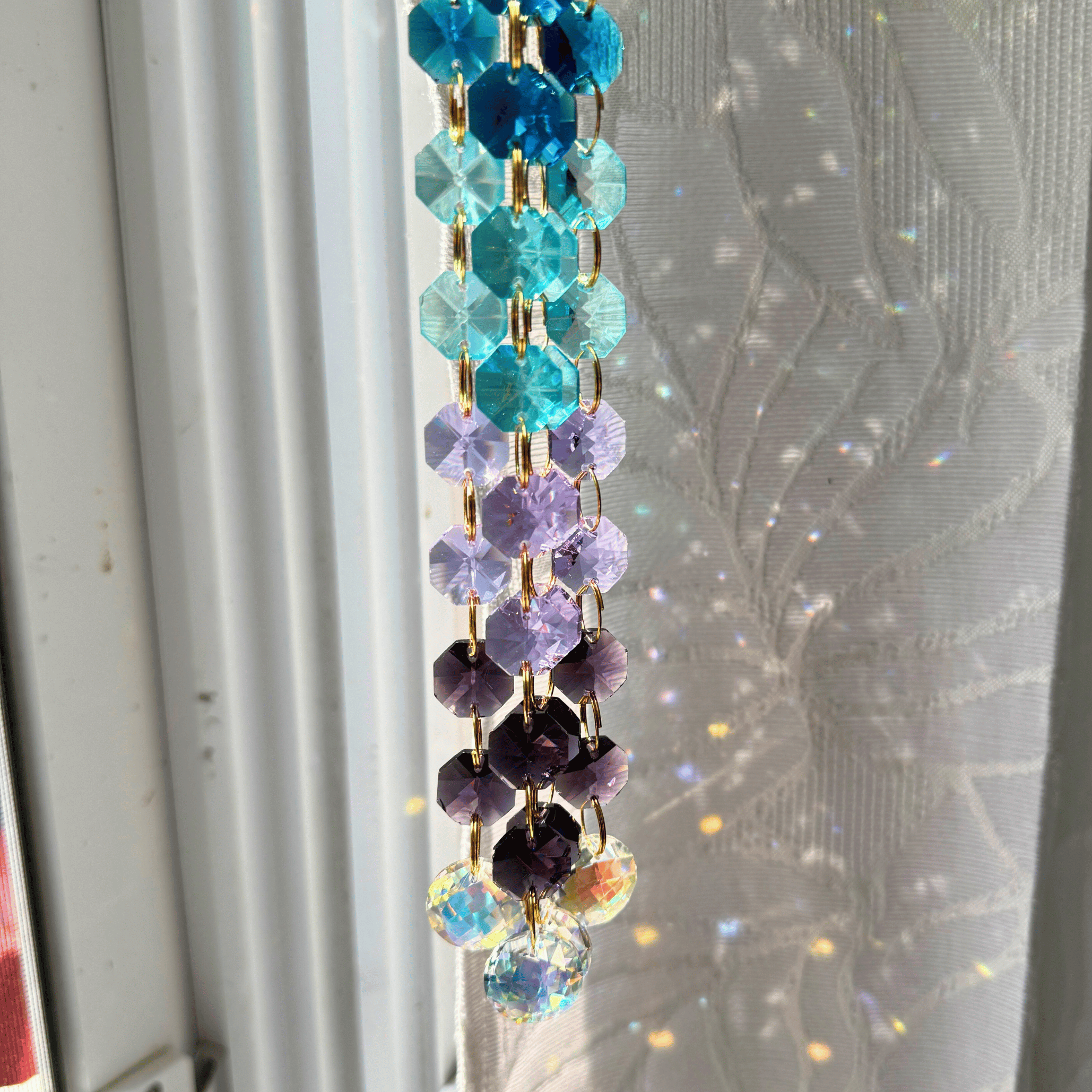 Rainbow Shower Prism Suncatcher