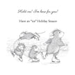 Hold On! Cling Rubber Stamp Set from the House-Mouse Holiday Collection