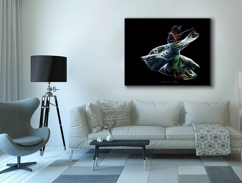 Art mural abstrait - Rumi - Impression sur toile