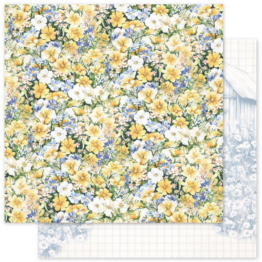 Rustic Spring Basics D 12 x 12 Paper (12 pc Bulk Pack) 34266