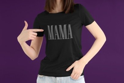 RV MAMA Rhinestone Shirt – Camping Life Sparkle Bling Tee | Blingdazzel