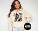 Racoon Lake Life Personalized Hoodie | Lake Clothing | Custom Clothing