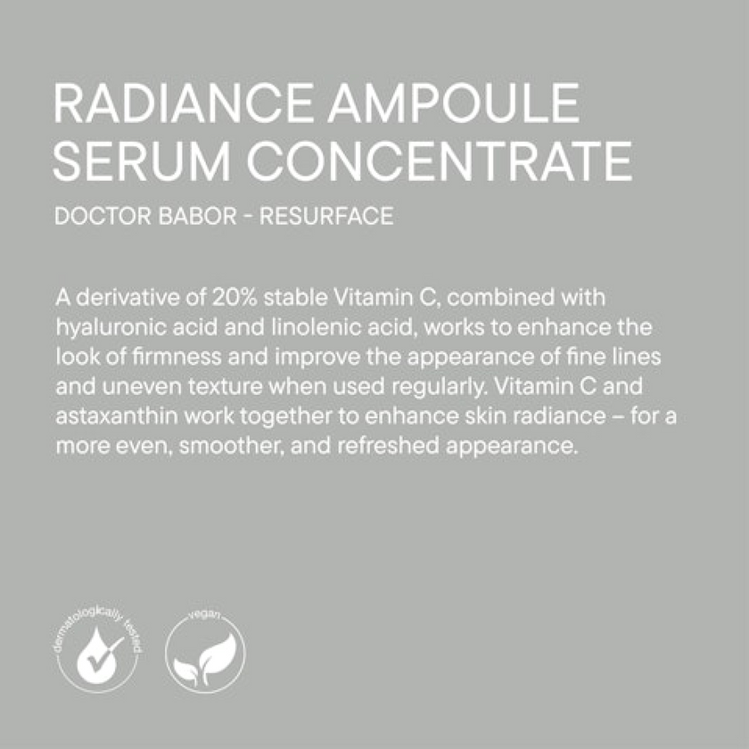 BABOR Radiance Ampoule Serum Concentrate
