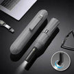 Automatic Dual-Use Umbrella, Sun and Rain Compact Folding Umbrella with Anti-Rebound, LED Light Option, 4 Colors