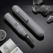 Automatic Dual-Use Umbrella, Sun and Rain Compact Folding Umbrella with Anti-Rebound, LED Light Option, 4 Colors