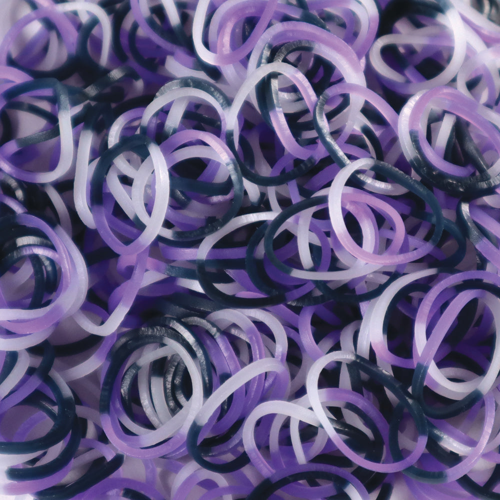 Rainbow Loom - Bands - Halloween- Purple Potion