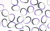 Rainbow Loom - Bands - Halloween- Purple Potion