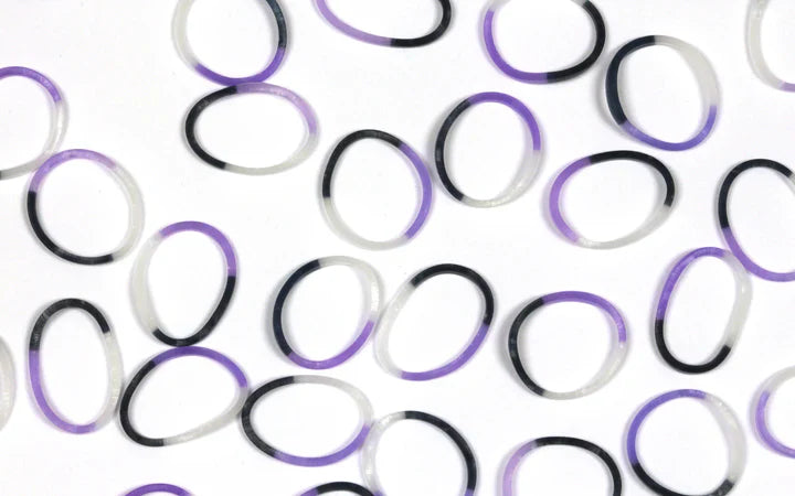 Rainbow Loom - Bands - Halloween- Purple Potion