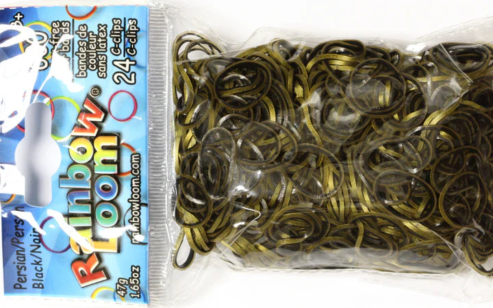 Rainbow Loom - Bands - Persian - Black