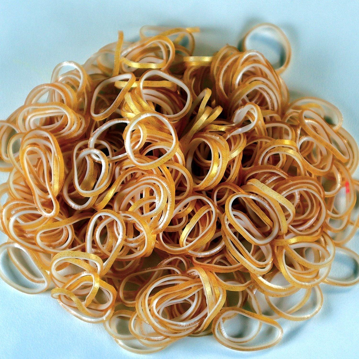 Rainbow Loom - Bands - Persian - White