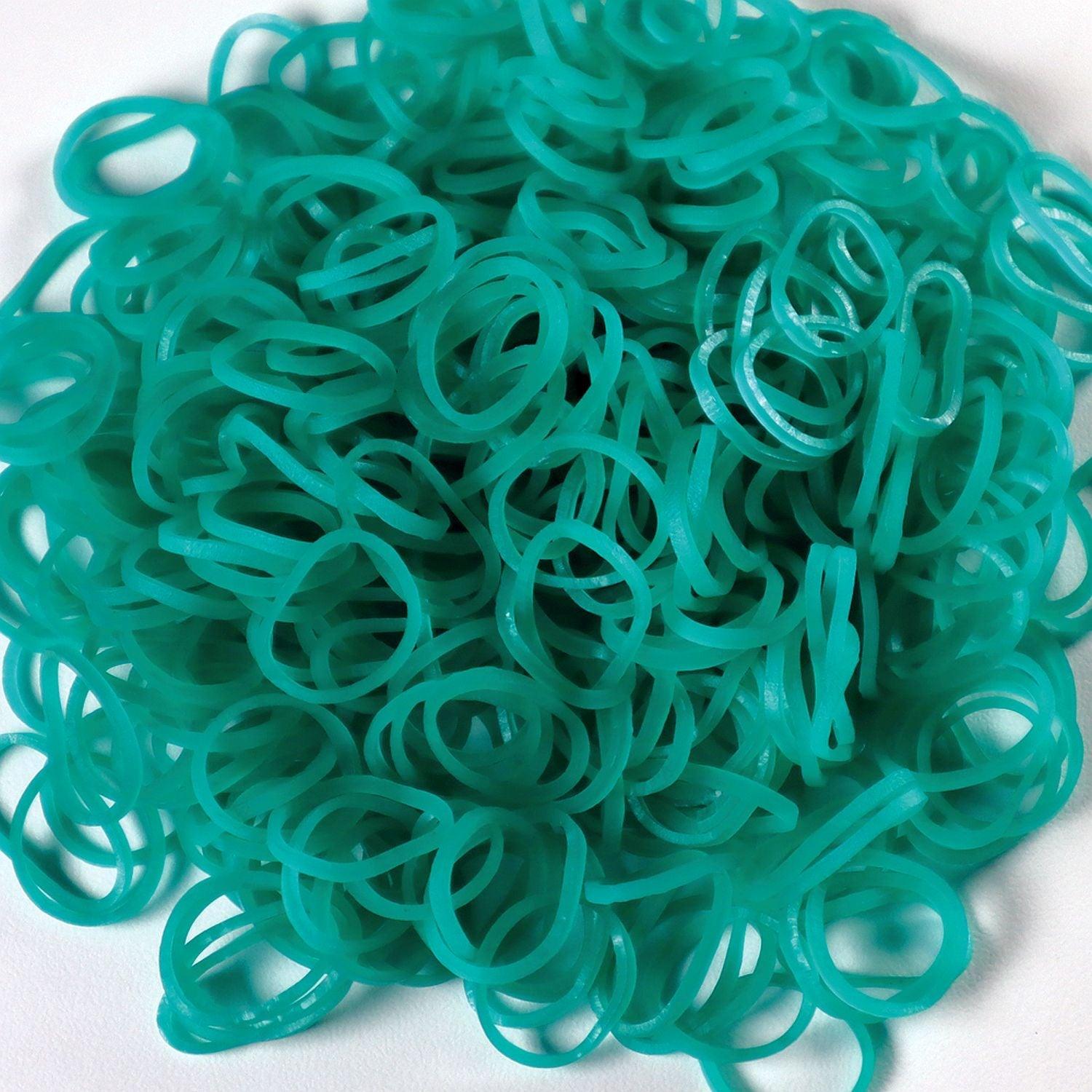 Rainbow Loom - Rubans - Teint bleu-vert