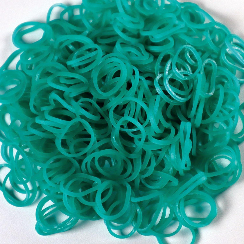 Rainbow Loom - Rubans - Teint bleu-vert