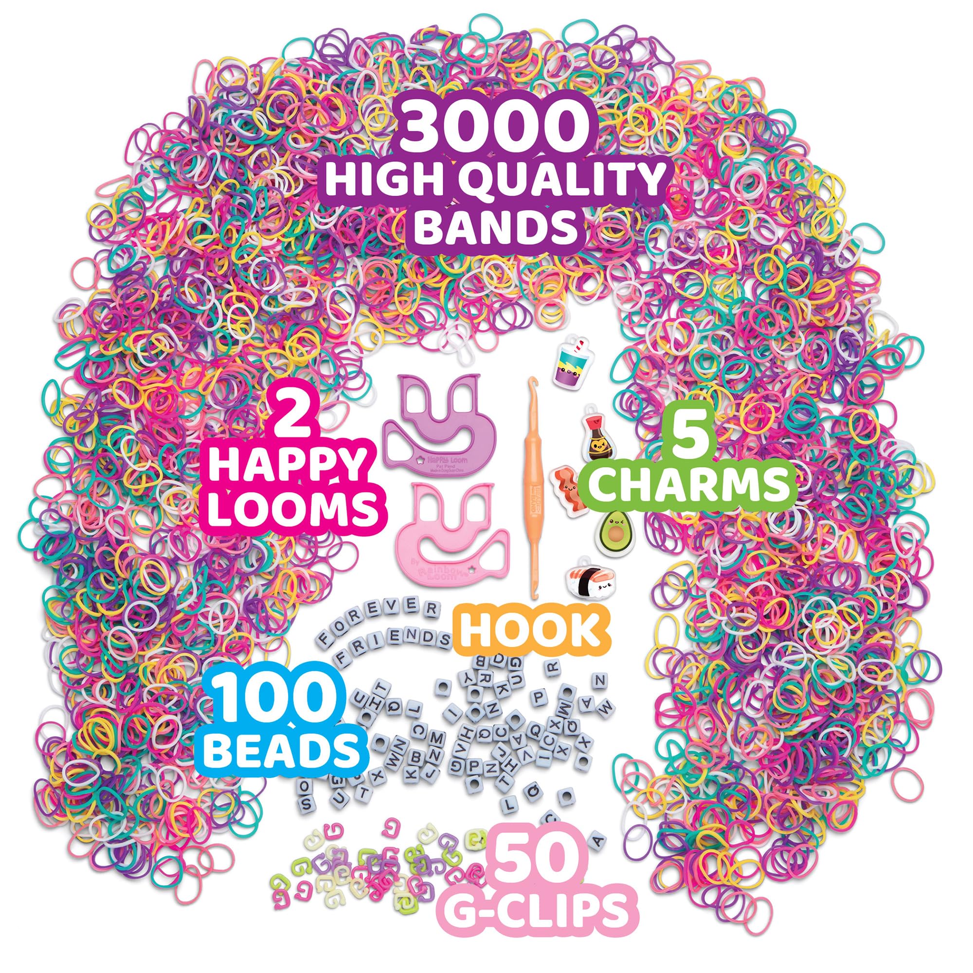 Rainbow Loom - CUTE-TIQUE FOREVER FRIENDS