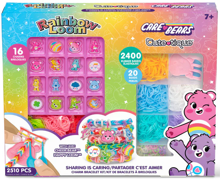 Rainbow Loom - Care Bears Cuteique Sharing Is Caring